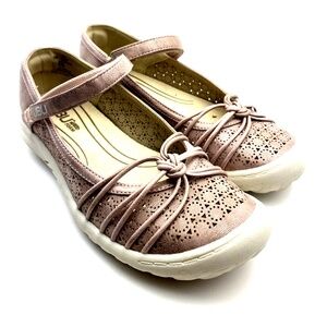 Girls Shoes Sandals Size 6M Adjustable Strap Slip On Footwear Memory Foam Youth